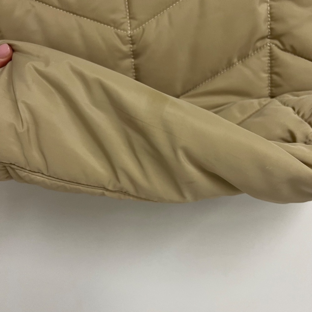 topshop tan quilted puffer tote bag - Picture 6 of 10